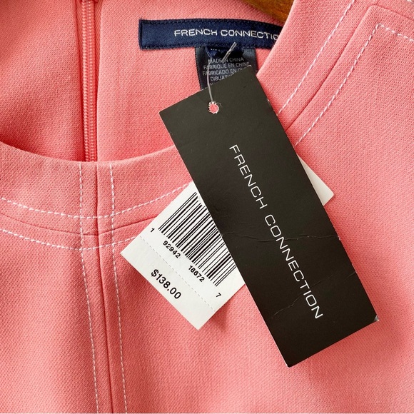 French Connection Coral Pink Dress - Picture 6 of 6